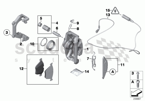 Part Diagram for Rolls Royce 34 21 6789716