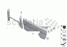 Part Diagram for Rolls Royce 54 12 1970539