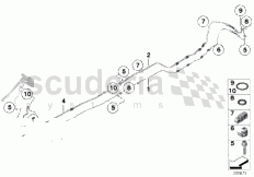 Part Diagram for Rolls Royce 64 53 9167143