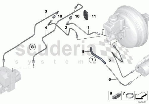Part Diagram for Rolls Royce 34 30 6751993