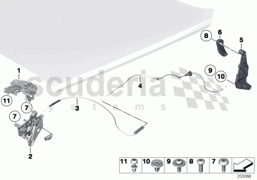 Part Diagram for Rolls Royce 65 13 8387414