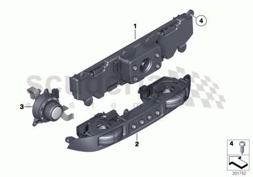 Part Diagram for Rolls Royce 61 31 9216748