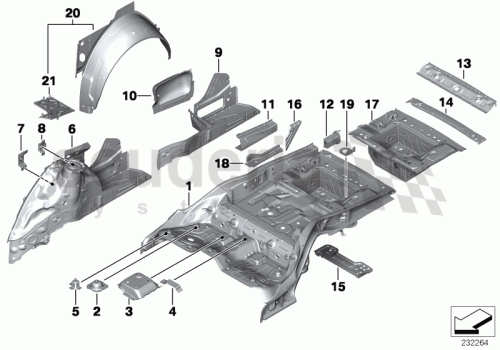 Part Diagram for Rolls Royce 41 11 7204114