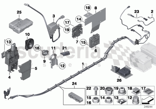 Part Diagram for Rolls Royce 61 14 6925792