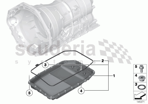 Part Diagram for Rolls Royce 24 11 7552108