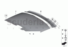 Part Diagram for Rolls Royce 51 44 7041090