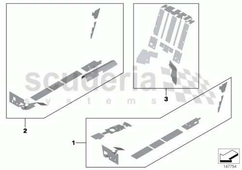 Part Diagram for Rolls Royce 51 48 7123396