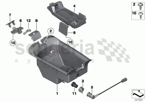 Part Diagram for Rolls Royce 51 16 9213832
