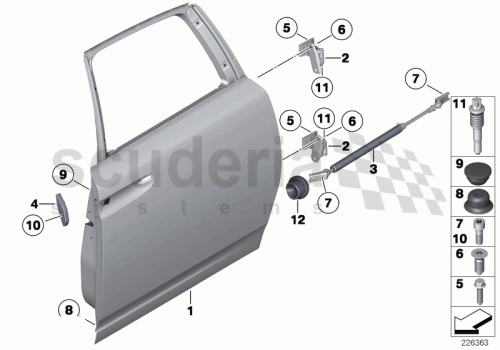 Part Diagram for Rolls Royce 51 22 7285833
