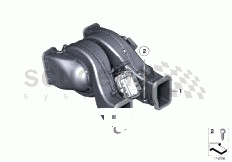 Part Diagram for Rolls Royce 64 11 9216335