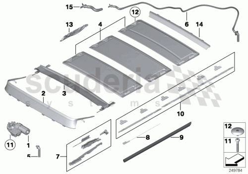 Part Diagram for Rolls Royce 54 10 7255906