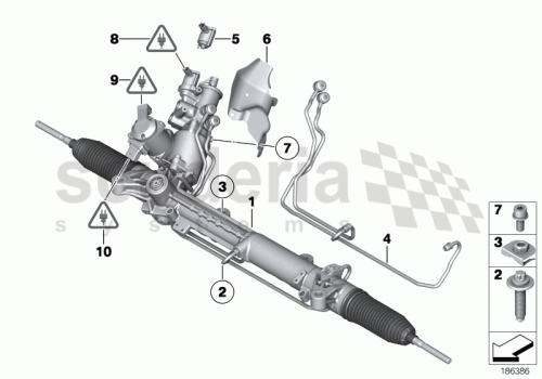 Part Diagram for Rolls Royce 07 12 9903027