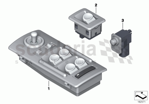 Part Diagram for Rolls Royce 61 31 0413503