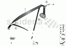 Part Diagram for Rolls Royce 72 11 9120669