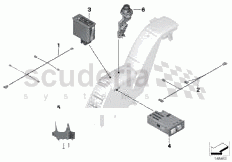 Part Diagram for Rolls Royce 51 16 6972671