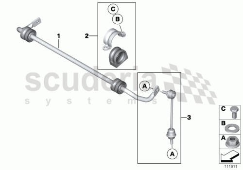 Part Diagram for Rolls Royce 33 50 6780014