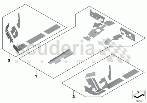 Part Diagram for Rolls Royce 51 48 6964337