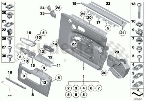 Part Diagram for Rolls Royce 51 45 7057952