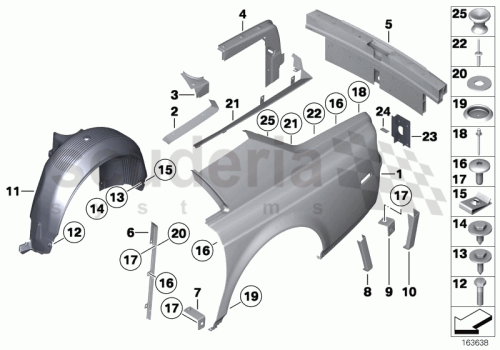 Part Diagram for Rolls Royce 41 30 7116291