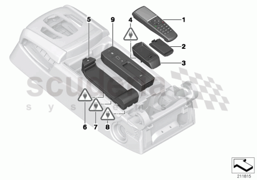Part Diagram for Rolls Royce 84 10 9223773