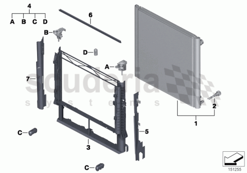 Part Diagram for Rolls Royce 17 11 7519221