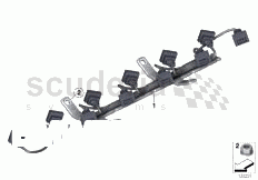Part Diagram for Rolls Royce 12 51 7575736