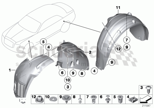 Part Diagram for Rolls Royce 07 11 9904427