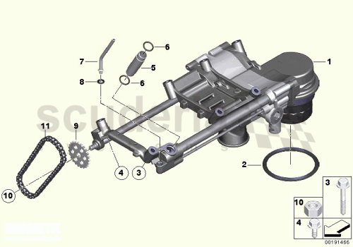 Part Diagram for Rolls Royce 11 41 7574530