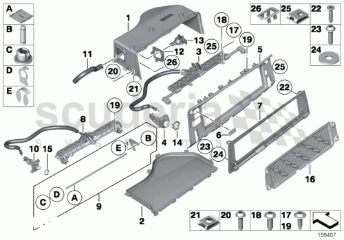 Part Diagram for Rolls Royce 54 12 7130172
