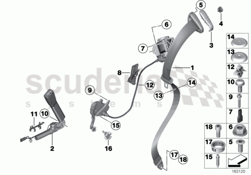 Part Diagram for Rolls Royce 07 14 9158703