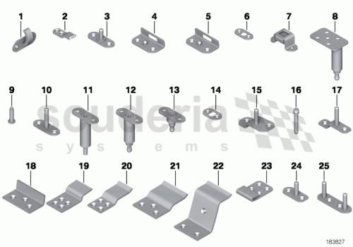 Part Diagram for Rolls Royce 51 16 9137286