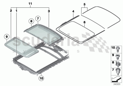 Part Diagram for Rolls Royce 07 14 6973023