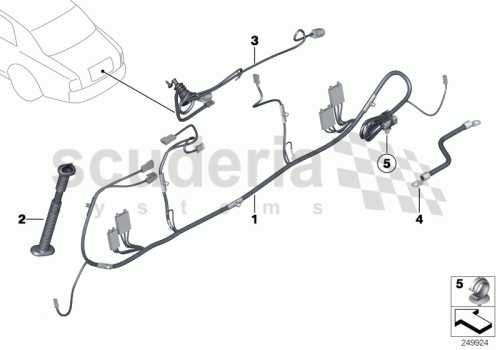 Part Diagram for Rolls Royce 61 13 0407120