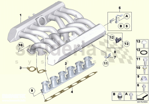 Part Diagram for Rolls Royce 13 62 7585278