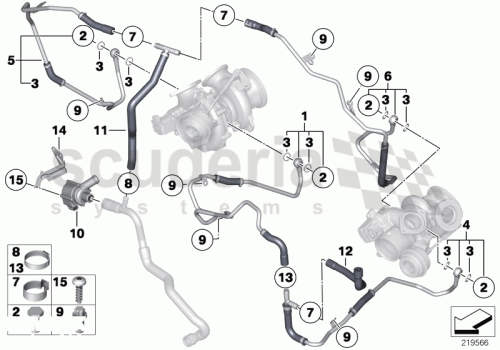 Part Diagram for Rolls Royce 11 63 1716971
