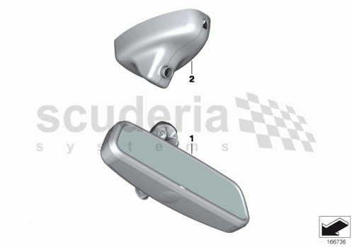 Part Diagram for Rolls Royce 51 16 7161083