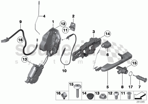 Part Diagram for Rolls Royce 51 21 7130110
