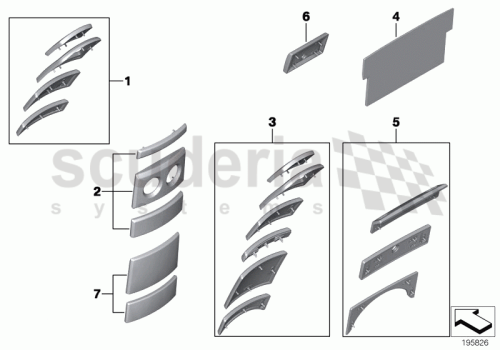 Part Diagram for Rolls Royce 51 16 7249873