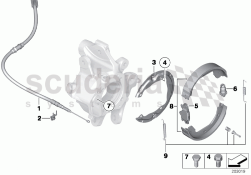 Part Diagram for Rolls Royce 34 20 6772121