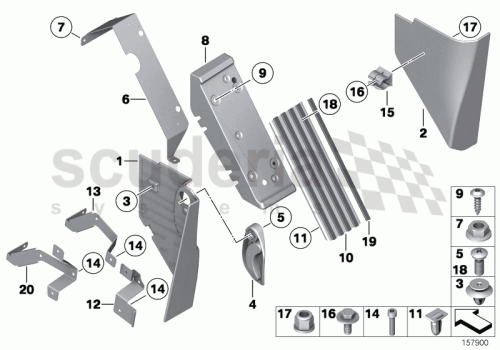 Part Diagram for Rolls Royce 07 12 9904868