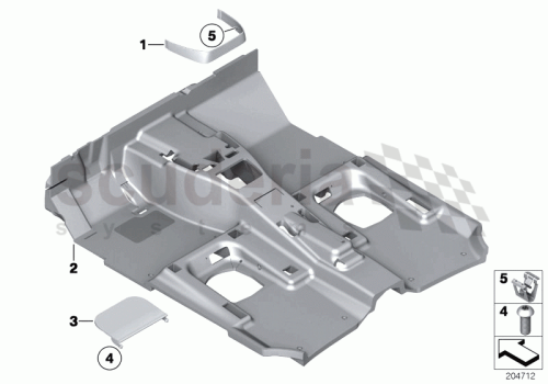 Part Diagram for Rolls Royce 51 47 9158662
