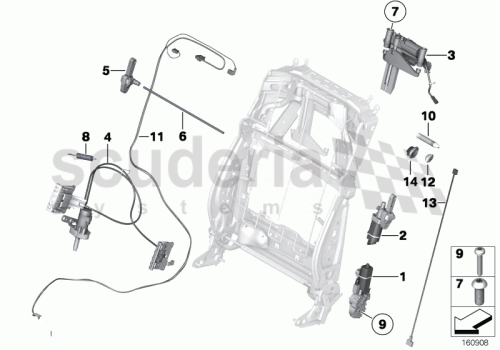 Part Diagram for Rolls Royce 67 31 7065193