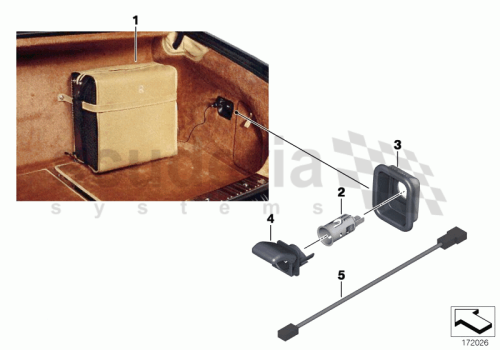 Part Diagram for Rolls Royce 51 47 9163964