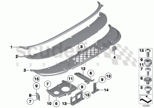 Part Diagram for Rolls Royce 51 46 9120567