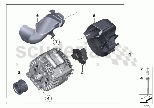 Part Diagram for Rolls Royce 07 12 9905906