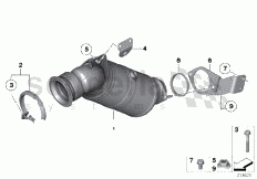 Part Diagram for Rolls Royce 11 62 7509731