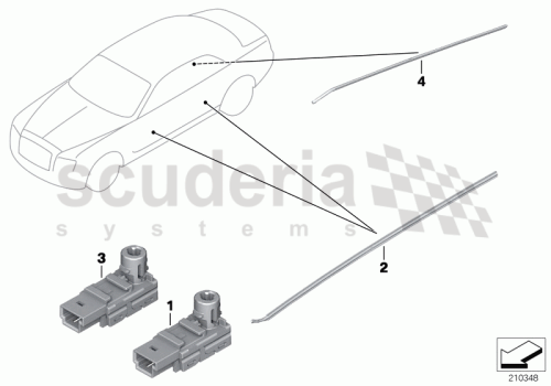Part Diagram for Rolls Royce 61 31 9200307