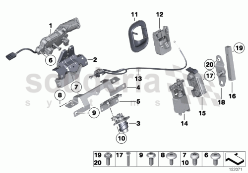 Part Diagram for Rolls Royce 07 14 7026396