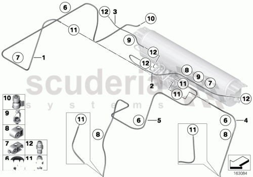 Part Diagram for Rolls Royce 37 20 6776628