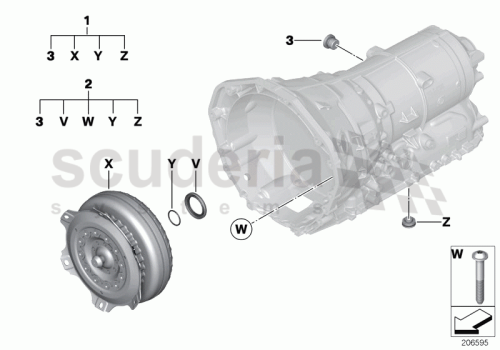 Part Diagram for Rolls Royce 24 27 7604959